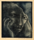 Portret, carborundummezzotint, 1975
